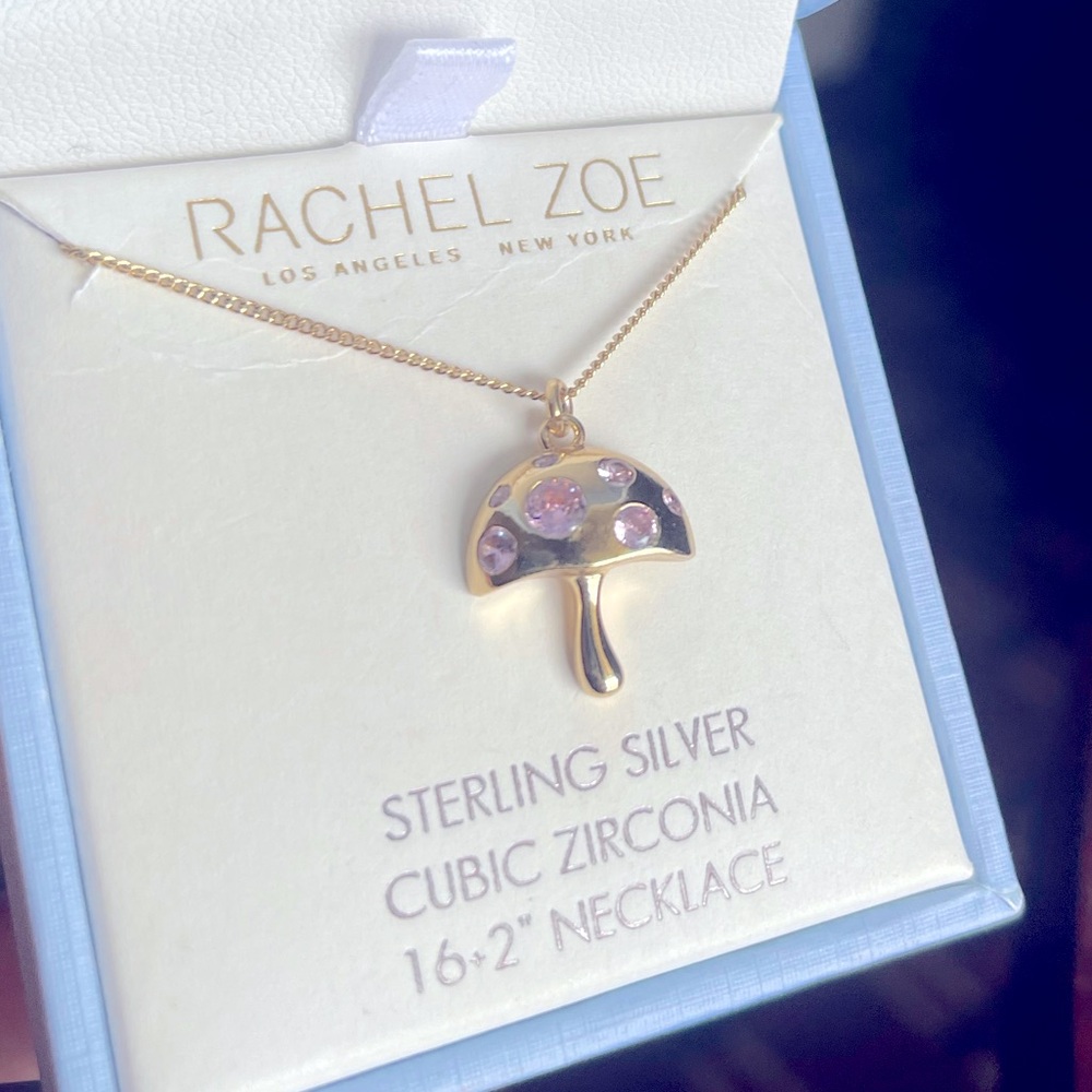 - Rachel Zoe 925 Sterling CZ ❤️ Necklace . New